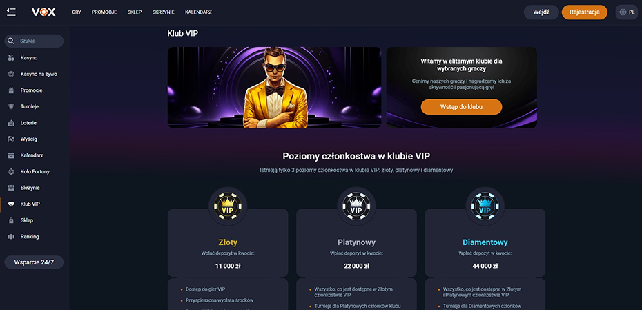 VOX Casino — Kompleksowy przewodnik po ofercie, bonusach i bezpieczeństwie
