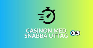 Casino med Snabb Utbetalning Upptäck Fördelarna